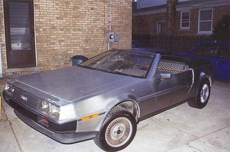 Convertible DeLorean