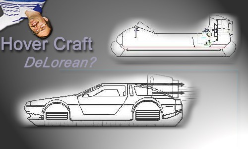 Hover Craft DeLorean