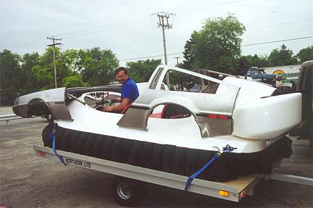 Hover Craft DeLorean